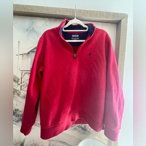 Men’s IZOD performance stretch quarter zip. Soft inside. Sz Medium